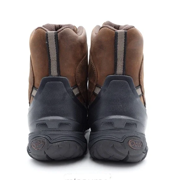 NEW Oboz Bridger 8" Insulated B-Dry Waterproof Hiking Shoes Men's 82001 - Picture 4 of 16